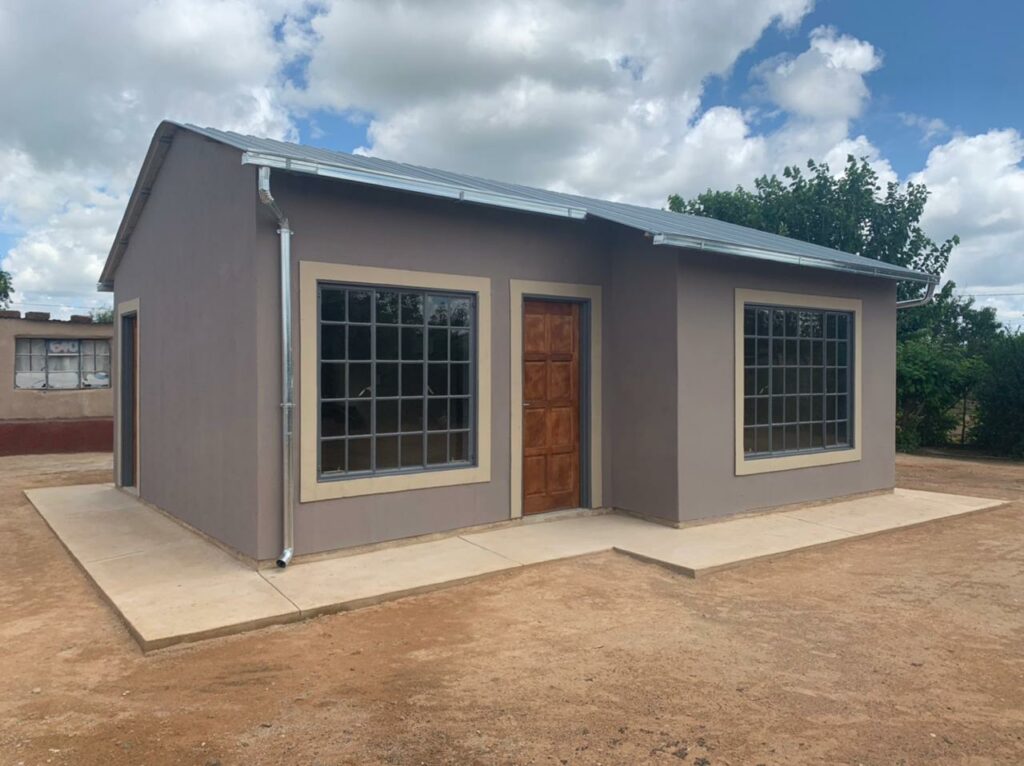 TLADISTAD LOW COST HOUSING  1024x766 - Low Cost Housing Exterior in Tladistad Village